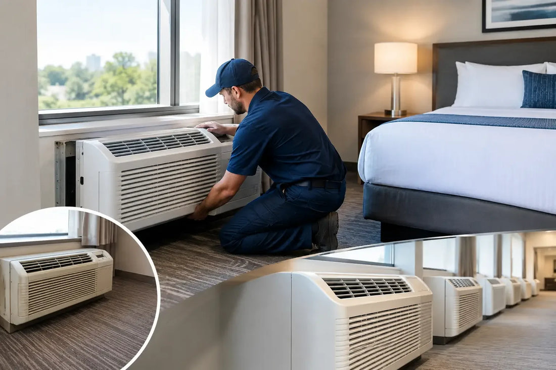 A Hotel PTAC Renovation Case Study for 96 Rooms