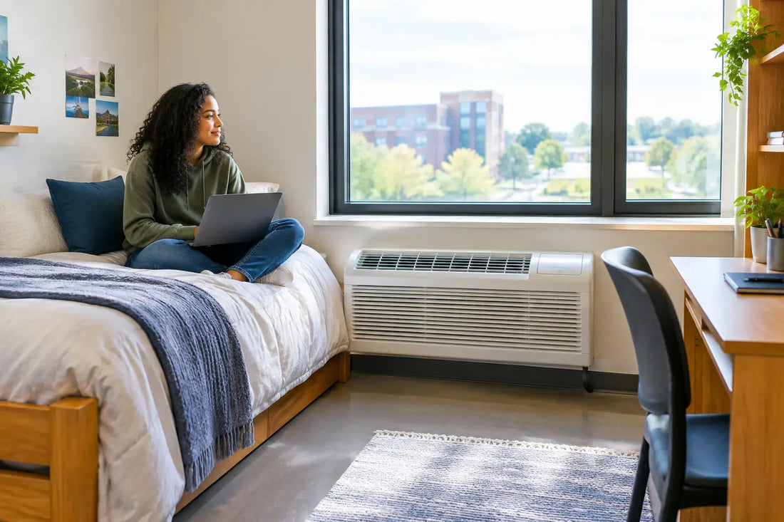 College Dorm PTAC Planning for Reliable Rooms